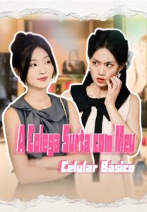 A colega Surta com meu celular básico