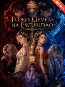 Flores gêmeas na Escuridão
